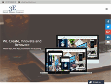 Tablet Screenshot of 3esofttech.com